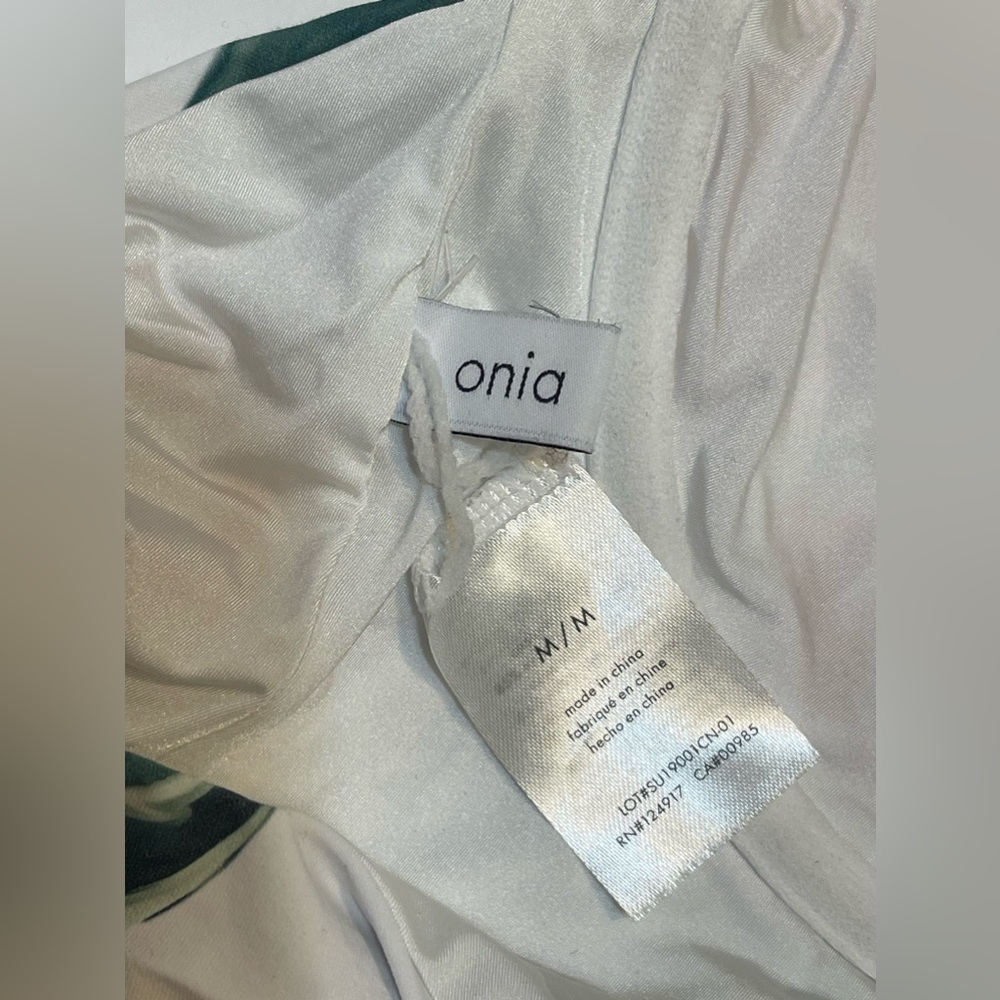 Onia Danielle Rose One Piece Belted Swimsuit Sz M ๐๐น - Picture 9 of 10